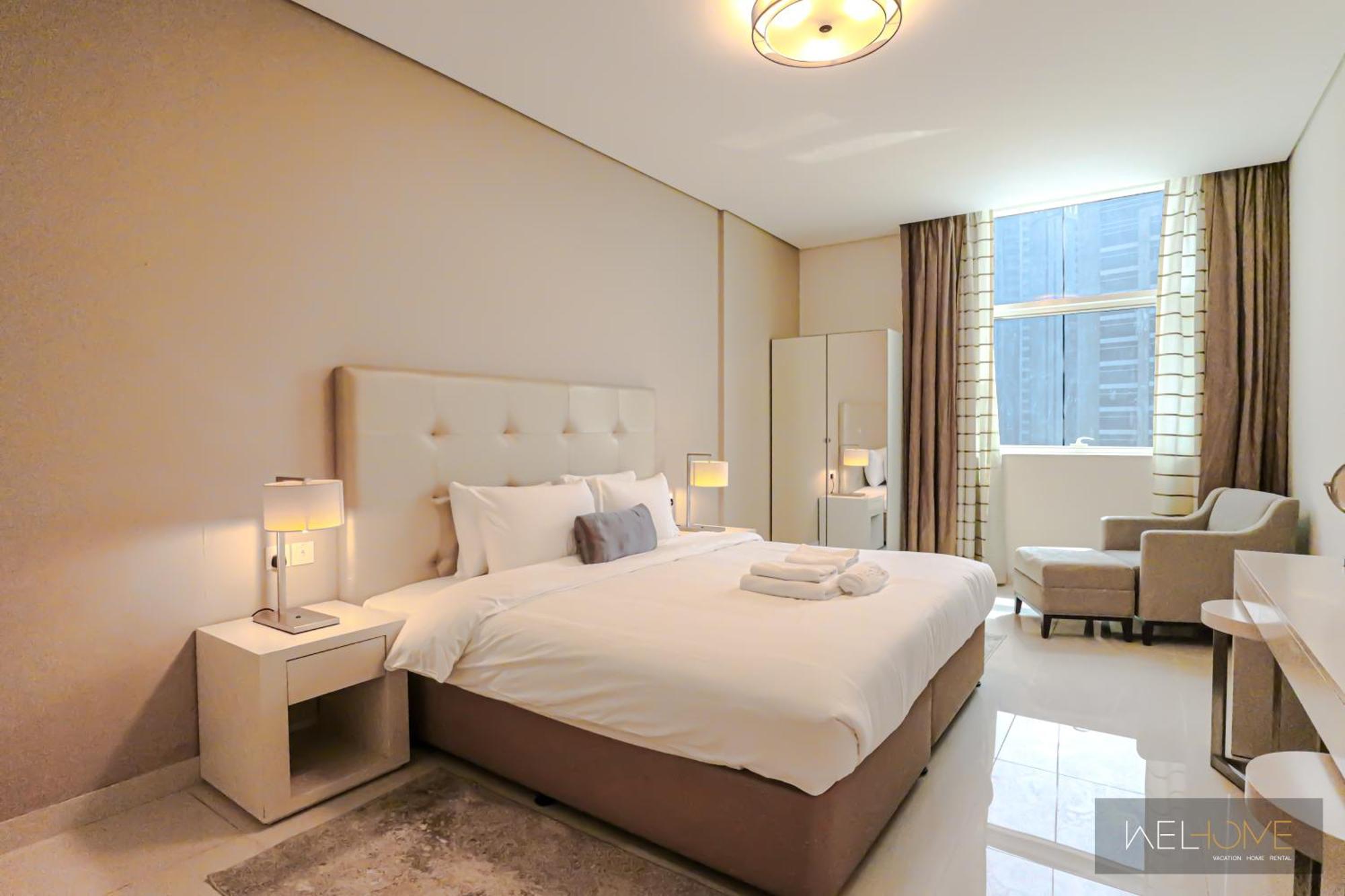 Welhome - Luxury Living In Business Bay 2Br + Maid'S Room Дубай Экстерьер фото